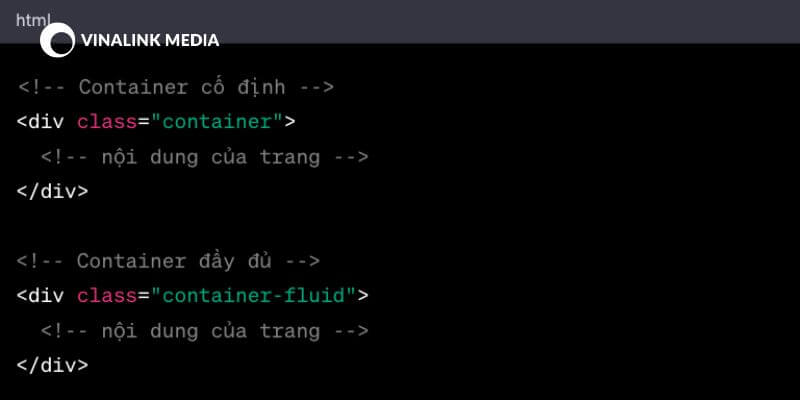 Bootstrap 4 containers là gì?